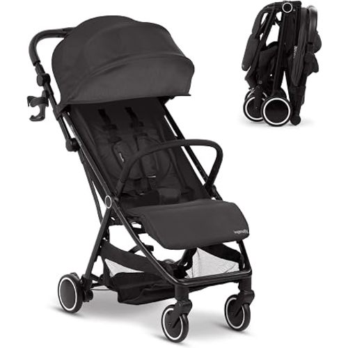 Ingenuity 3D Travelmate Pro Travel Stroller with Fold-Away Ride-On Board