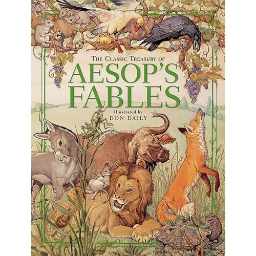 The Classic Treasury of Aesop's Fables - Hardcover