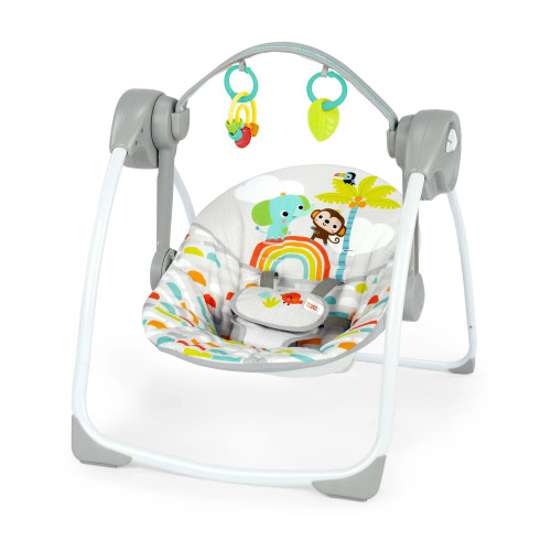 Playful Paradise Portable Compact Baby Swing