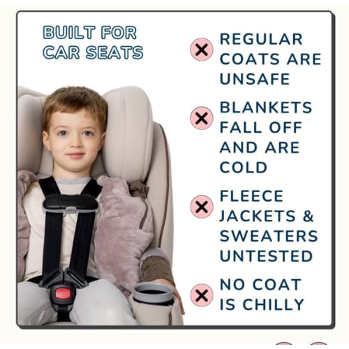 Toastiest Car Seat Coats