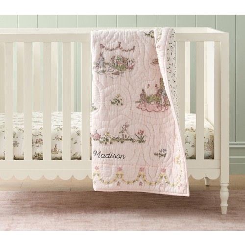 Riley Sheehey English Garden Baby Quilt | Pottery Barn Kids