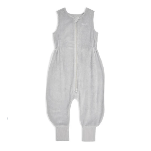 Grey Toddler Luxe Fleece Wearable Baby Blanket 12-24M | HALO