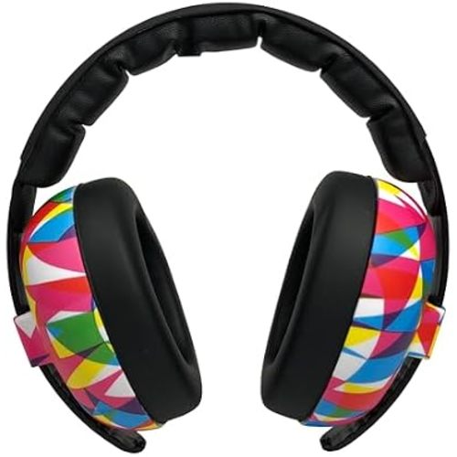 BANZ Baby Hearing Protection Earmuffs - Prints - Prism, 0-2 Years