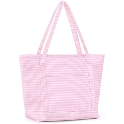 Gingham Tote Bag for Women