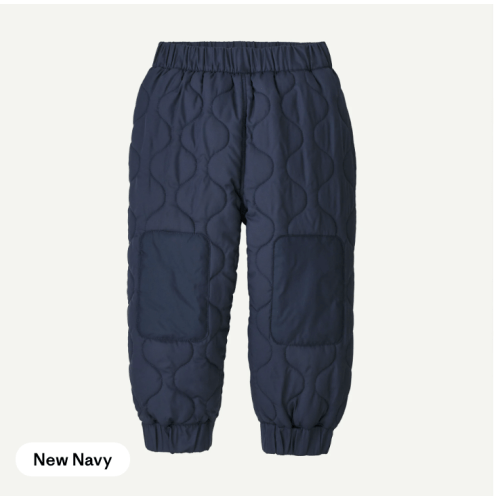 Patagonia Baby Quilted Puff Joggers