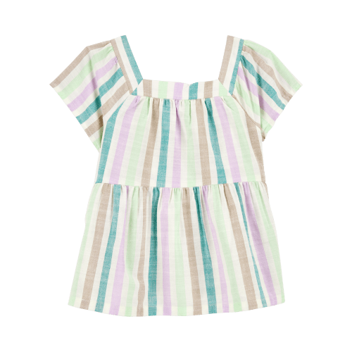 Baby Striped Short-Sleeve Fashion Top - Carter's | Carter's