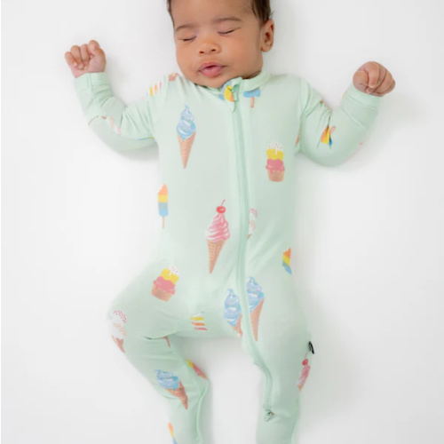 Baby Footie Pajamas - Soft Bamboo Footies from