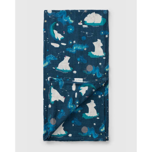 Muslin Swaddle - Stargazing Bear