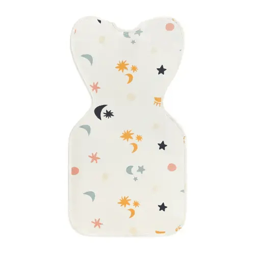 Swaddle Up™ 1.0 TOG Organic Cotton Buff Lunar