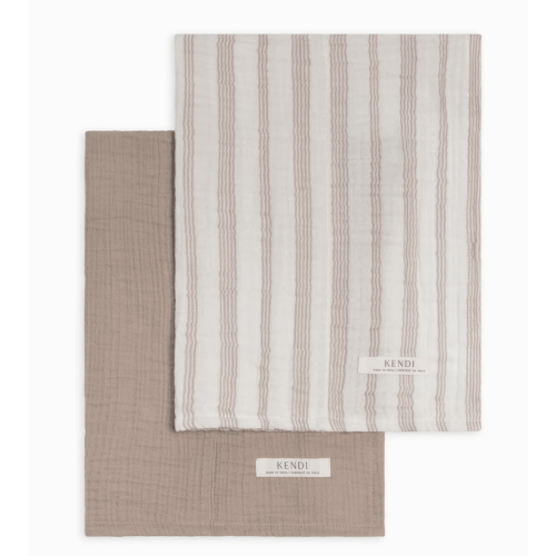 2-Pack Muslin Burp Cloths