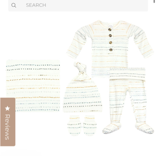 Conrad Newborn Hat Bundle (Top + Bottom)