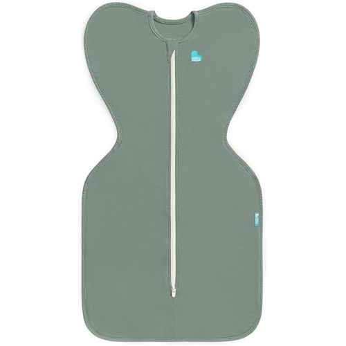 Love To Dream Swaddle Up Viscose from Bamboo, Arms Up Position, Soft and Sustainable Bamboo Fabric, Versatile Wearable Blanket,1.0 TOG (20-24°C) Ideal for Moderate Temps, Newborn 5-8.5 lbs, Deep Olive