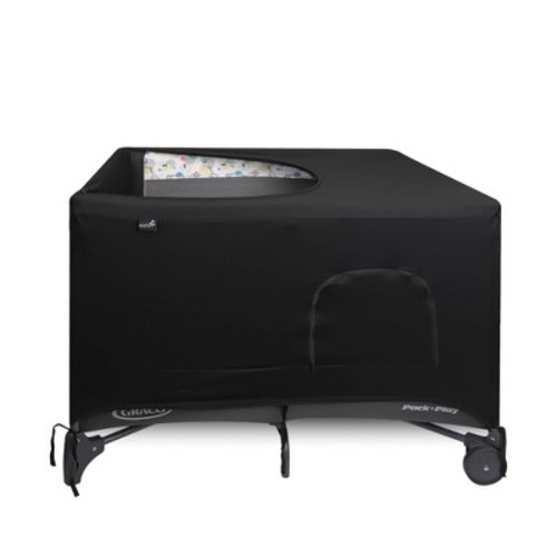 Hoovy Playard Breathable & Stretchable Blackout Cover - Black