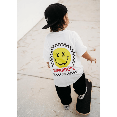 Superdope T-Shirt - White | Little Trouble