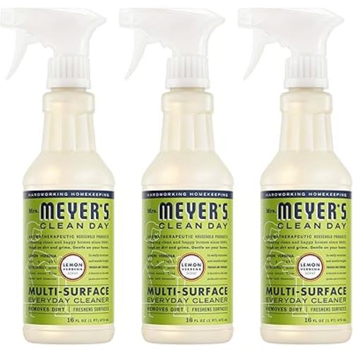 MRS. MEYER'S CLEAN DAY Cleaner Spray, Lemon Verbena, 16 fl oz, 3 Pack