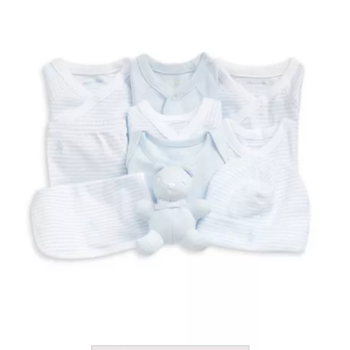 Unisex 11 Piece Organic Cotton Gift Set - Baby