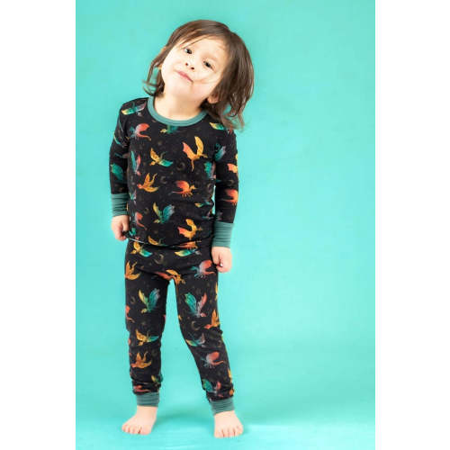Dreamy Dragons Bamboo Kids' PJs | Two-Piece Pajama Set