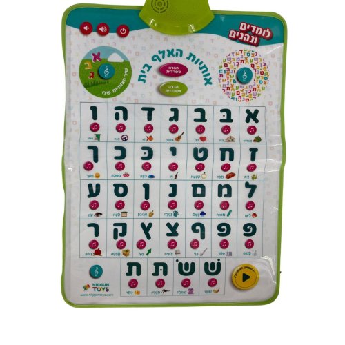 Babies Jewish Musical Alef Beis Mat