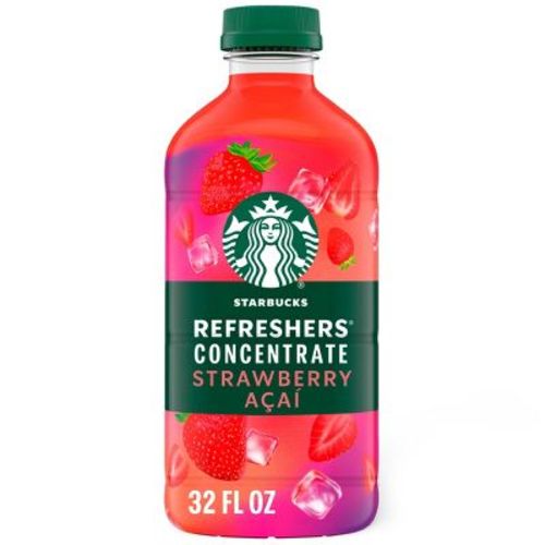 Starbucks Refreshers Strawberry Acai Concentrate - 32 fl oz