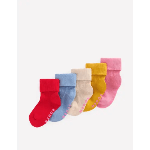 Baby 5 - pack Socks - Multi | Boden USA