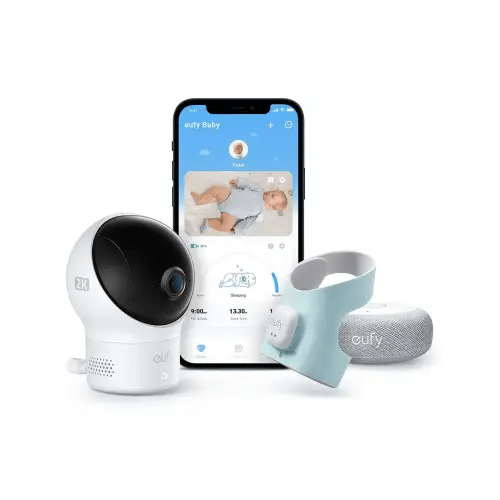 eufy Baby Smart Sock S320 – Wearable Pulse Oximeter Monitor with 2K Camera & Real-Time Vital Tracking