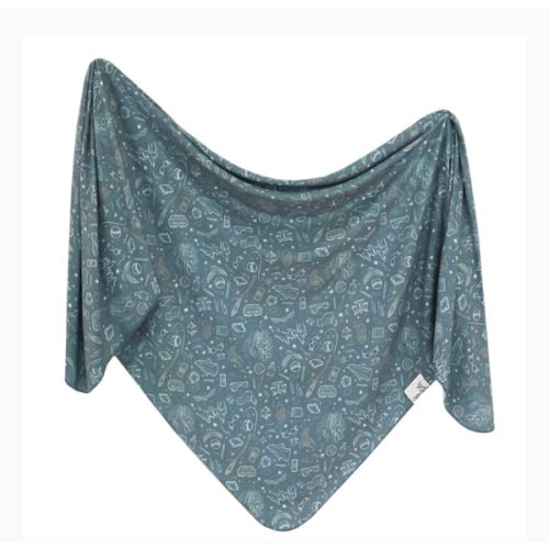 Knit Swaddle Blanket - Hogwarts