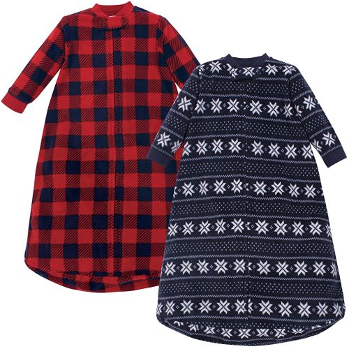 Unisex Baby Long-Sleeve Fleece Sleeping Bag