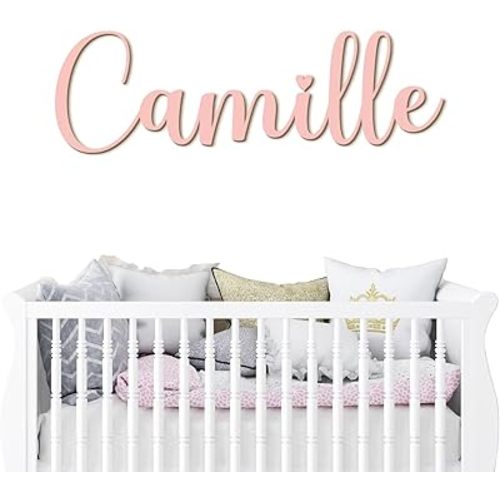 Personalized Nursery Name Sign - Custom Wooden Name Signs for Kids Room, Personalized Name Sign for Nursery - Perfect Kids Room Decor & Wall Name Decoration