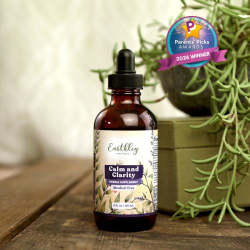 Calm & Clarity | Herbal Focus & Mood Support | Natural Wellness | Earthley | Earthley Wellness