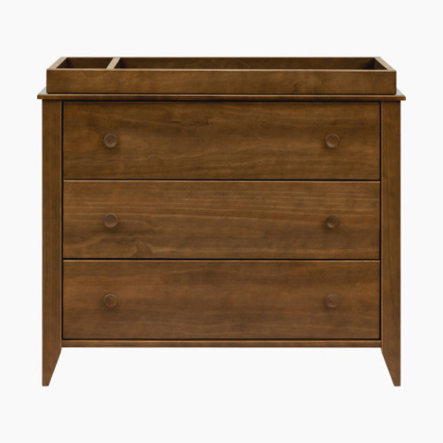 babyletto Sprout 3-Drawer Changer Dresser - Natural Walnut