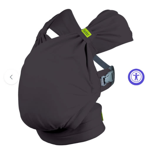 Boba Bliss Baby Wrap Carrier in Charcoal – Boba Inc.