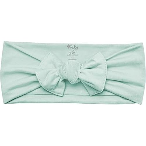 KYTE BABY Rayon Made From Bamboo Bow, (3-6 Months, Sage)