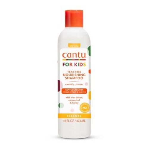 Cantu Care Value Size Shampoo - 16 fl oz: Textured Coarse Curly Hair, Basic Cleansing, Liquid Shampoos and Conditioners