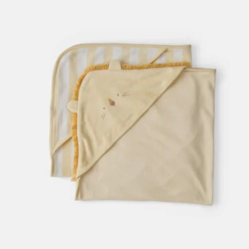 Baby 2-Pack Lion Terry Towels - Yellow | Carter's