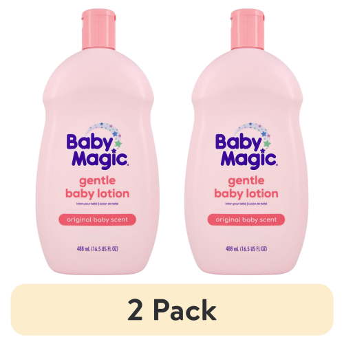 (2 pack) Baby Magic Gentle Baby Lotion, Original Baby Scent, 16.5 fl oz
