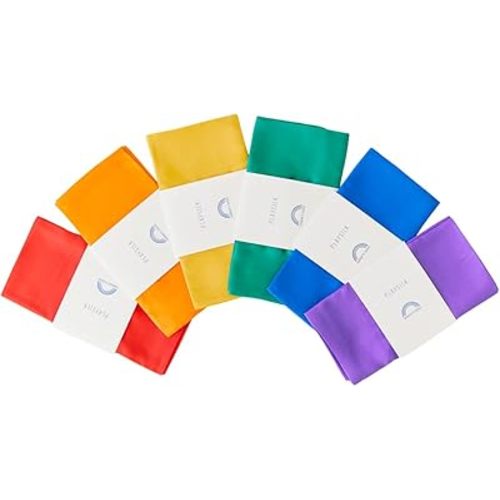 Sarah's Silks Mini Playsilks | Solid Colors | Creative Waldorf Toys for Education and Open-Ended Play (Set of 6 Primary)