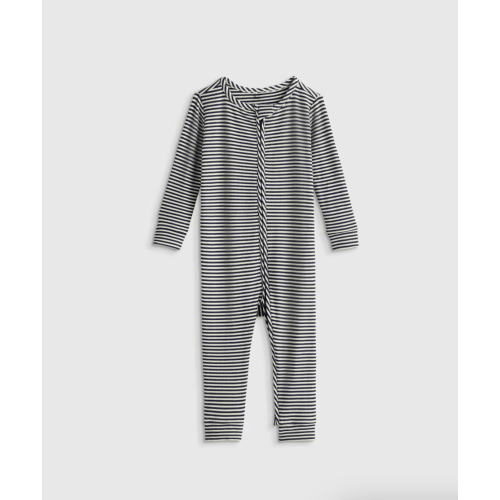 Softest Rib One Piece, Navy Stripe