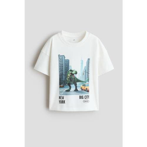 PRINTED COTTON T-SHIRT