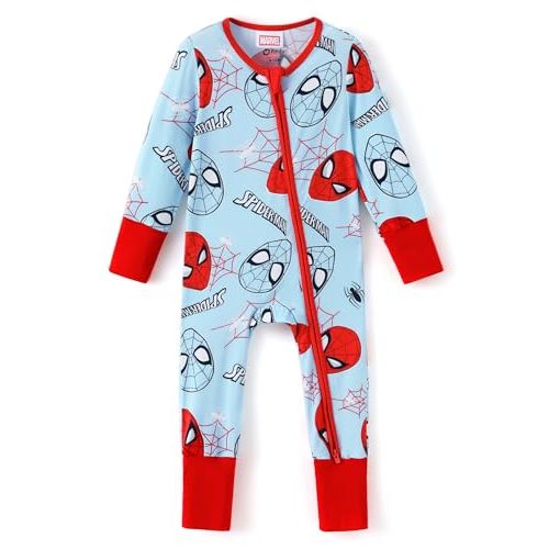 Disney Baby Viscose Made from Bamboo 2-Way Zipper Footie Outfit NB to Inf