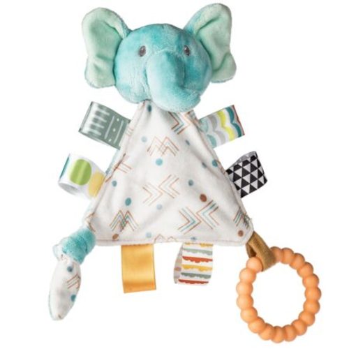 Taggies Activity Triangle - Elephant - 6" - Mary Meyer Stuffed Toys