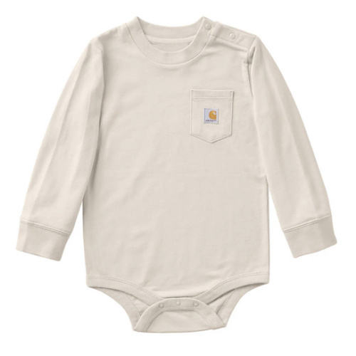 Kids' Long Sleeve Pocket Bodysuit (Baby) | Carhartt