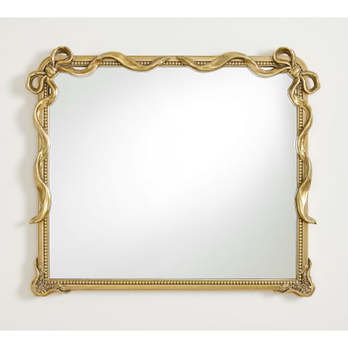LoveShackFancy Gold Bow Mirror Collection