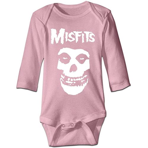 Cute Misfits Baby Climbing 0-24 Months Bodysuit Unisex Breathable Toddler Rompers