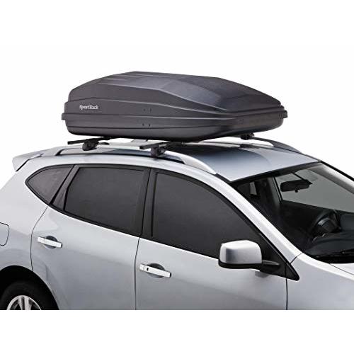 SportRack Vista XL Rear Opening Cargo Box,Black