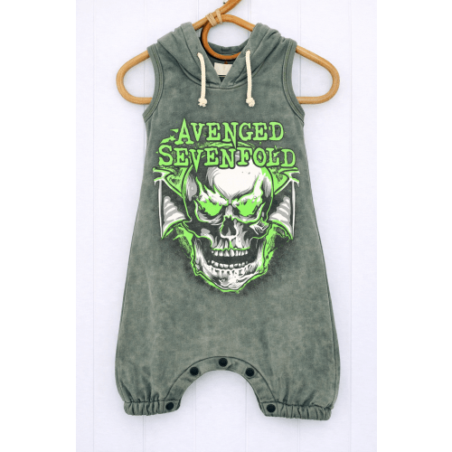 Vintage Hooded Romper