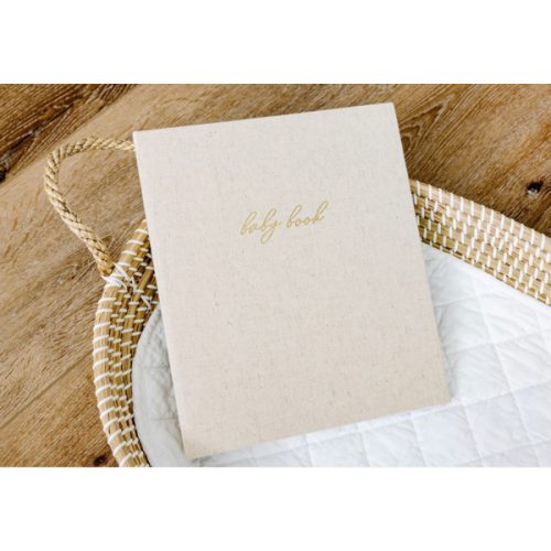 First Year Baby Memory Book - Sand