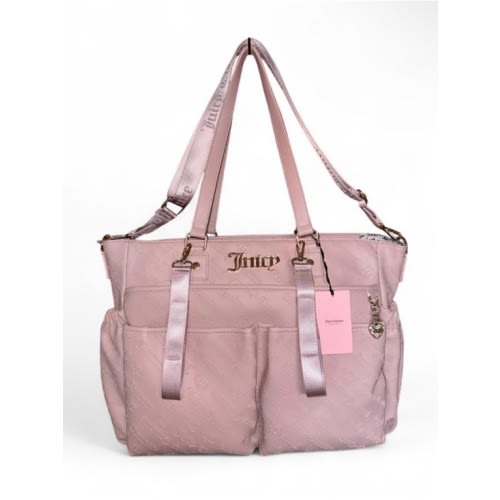 Juicy Couture “Royal Babe Tote” Diaper Bag, pink