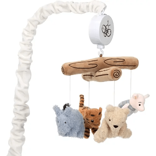 Lambs & Ivy Disney Baby Storytime Pooh Musical Baby Crib Mobile Soother Toy