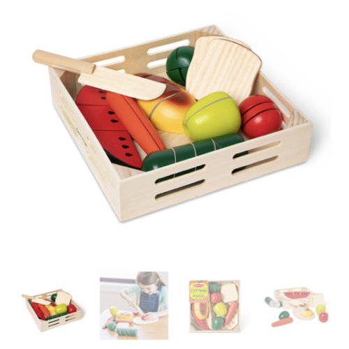 Cutting Food – Wooden Play Food