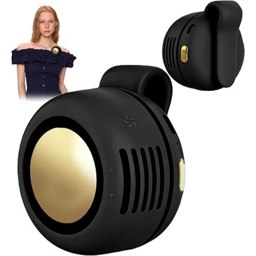 Portable Clip-On Fan,Personal Fan Mini 360° Rotatable Bladeless Fan